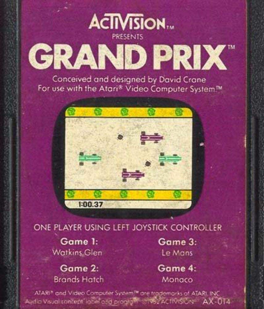 Atari 2600 hra Grand Prix