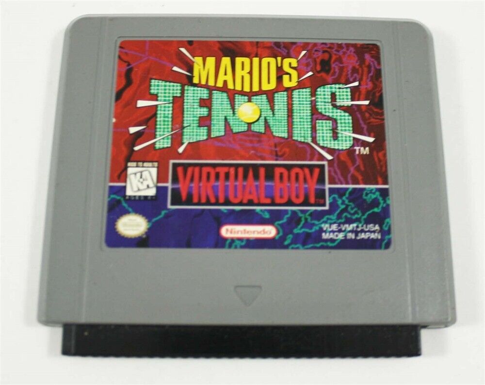 herní cartridge Mario Tennis pro Virtual Boy