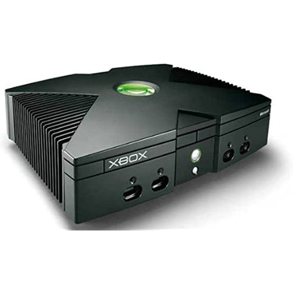 konzole Microsoft Xbox zepředu bez ovladače