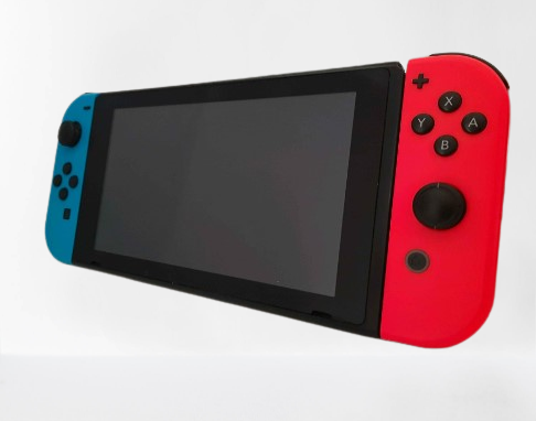 Nintendo Switch zepředu s Joy-Cony